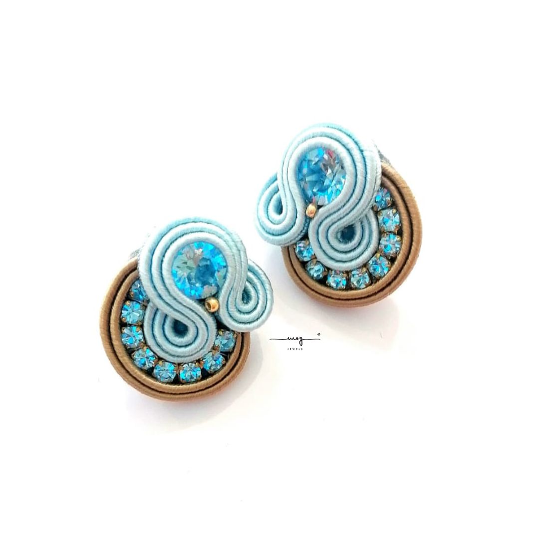 Earrings 'Great Wave' small