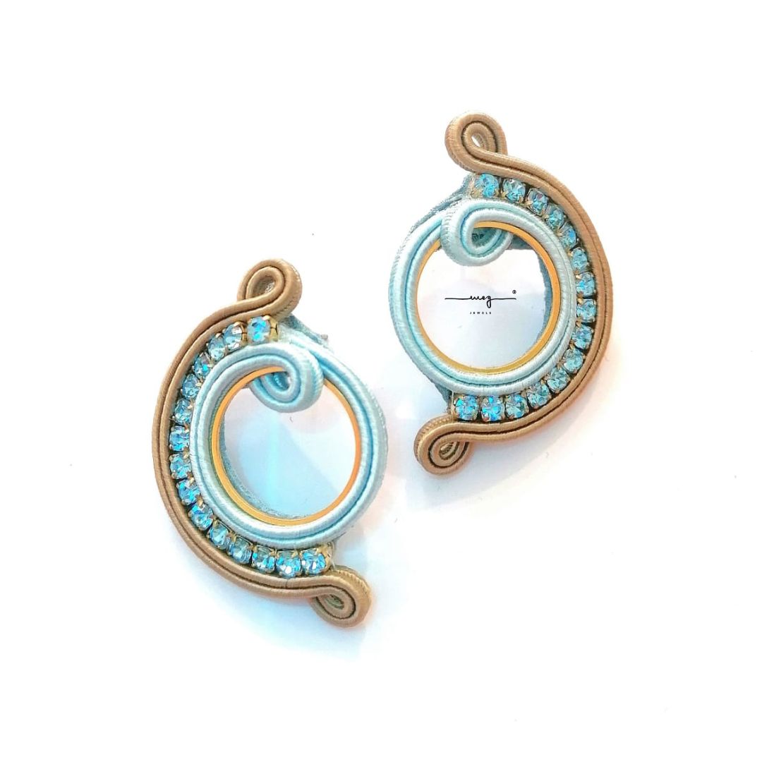 Earrings 'Great Wave' medium