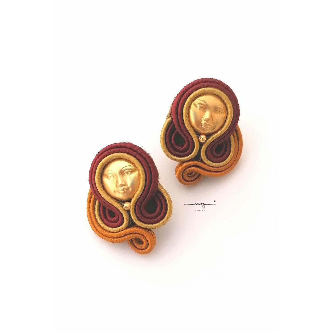 Earrings 'the Moon' - Fortune Tellers Collection