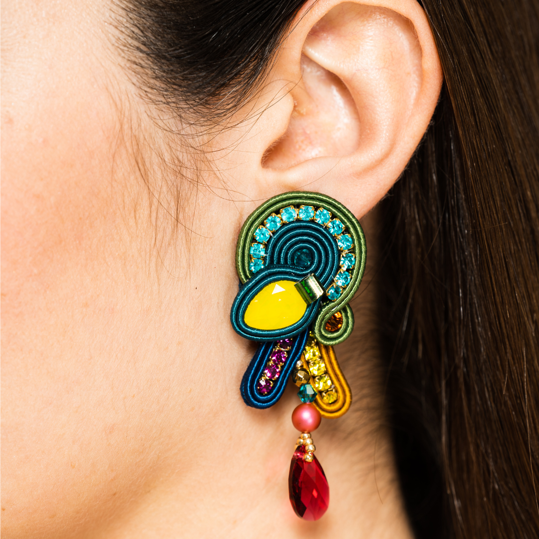 Medium 'Amazzonia' earrings