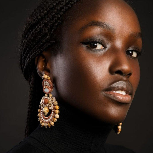 Orecchini MASAI long - MEGJewels