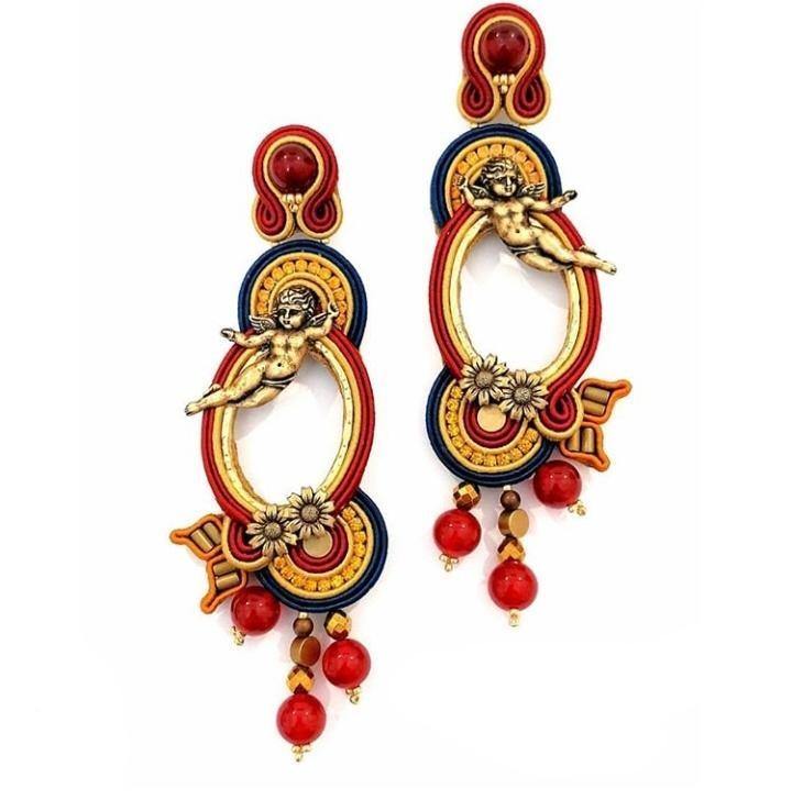 Orecchini 'L'Angelo' - collezione 'Fortune Tellers' - MEGJewels