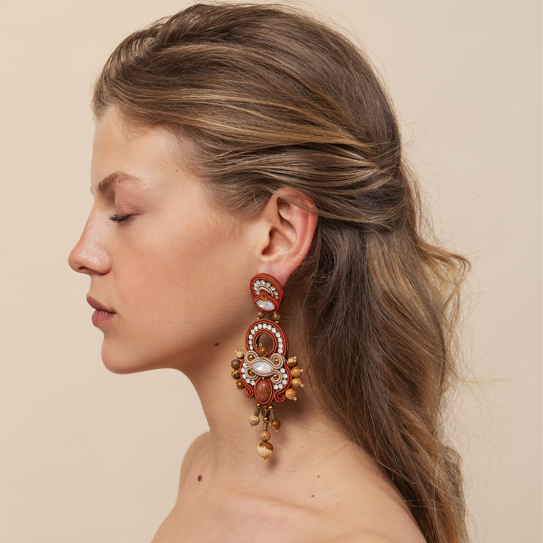 Earrings MASAI long