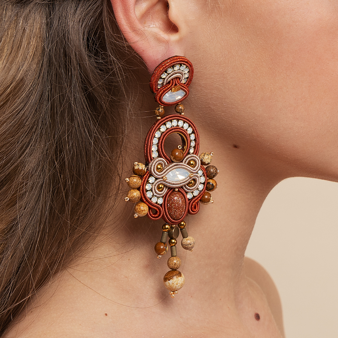 Earrings MASAI long