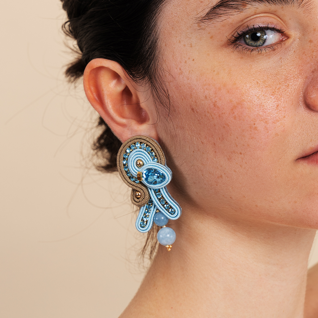 Earrings GREAT WAVE medium