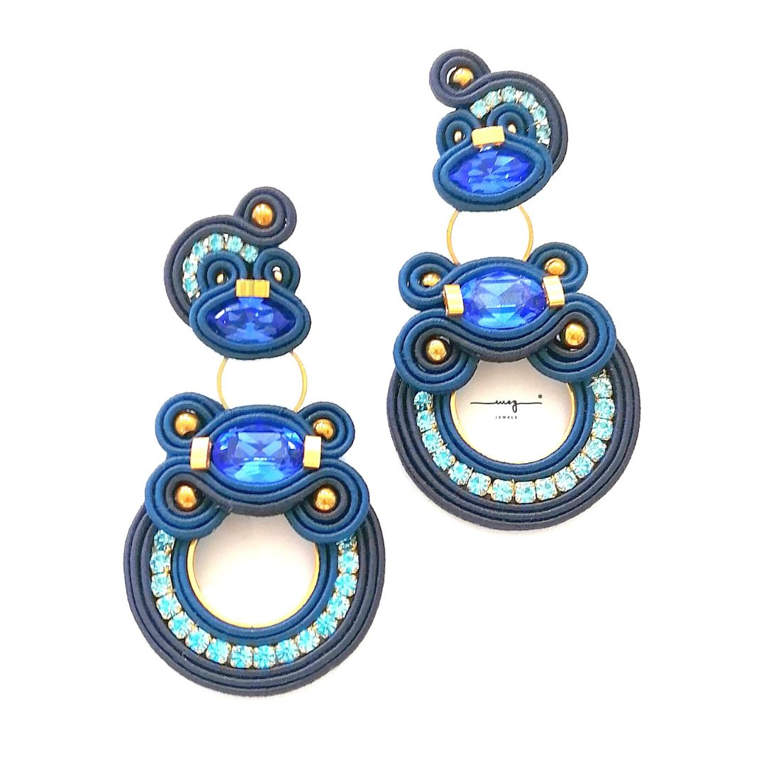 Earrings GALAXY long