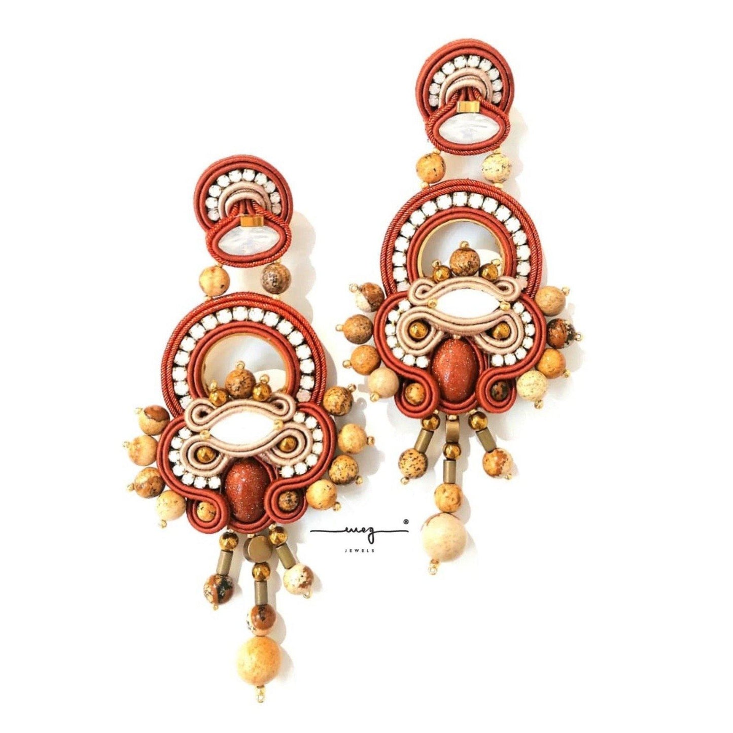 Orecchini MASAI long - MEGJewels
